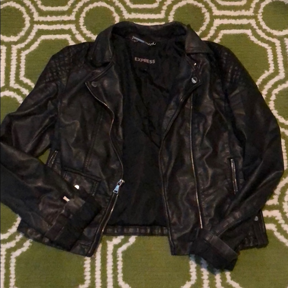 Express Leather Jacket!